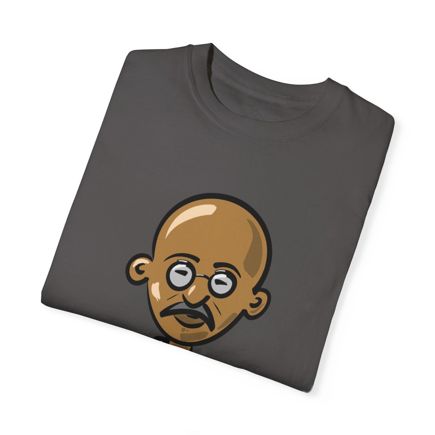 Unisex Garment-Dyed T-shirt Gandhi cartoon