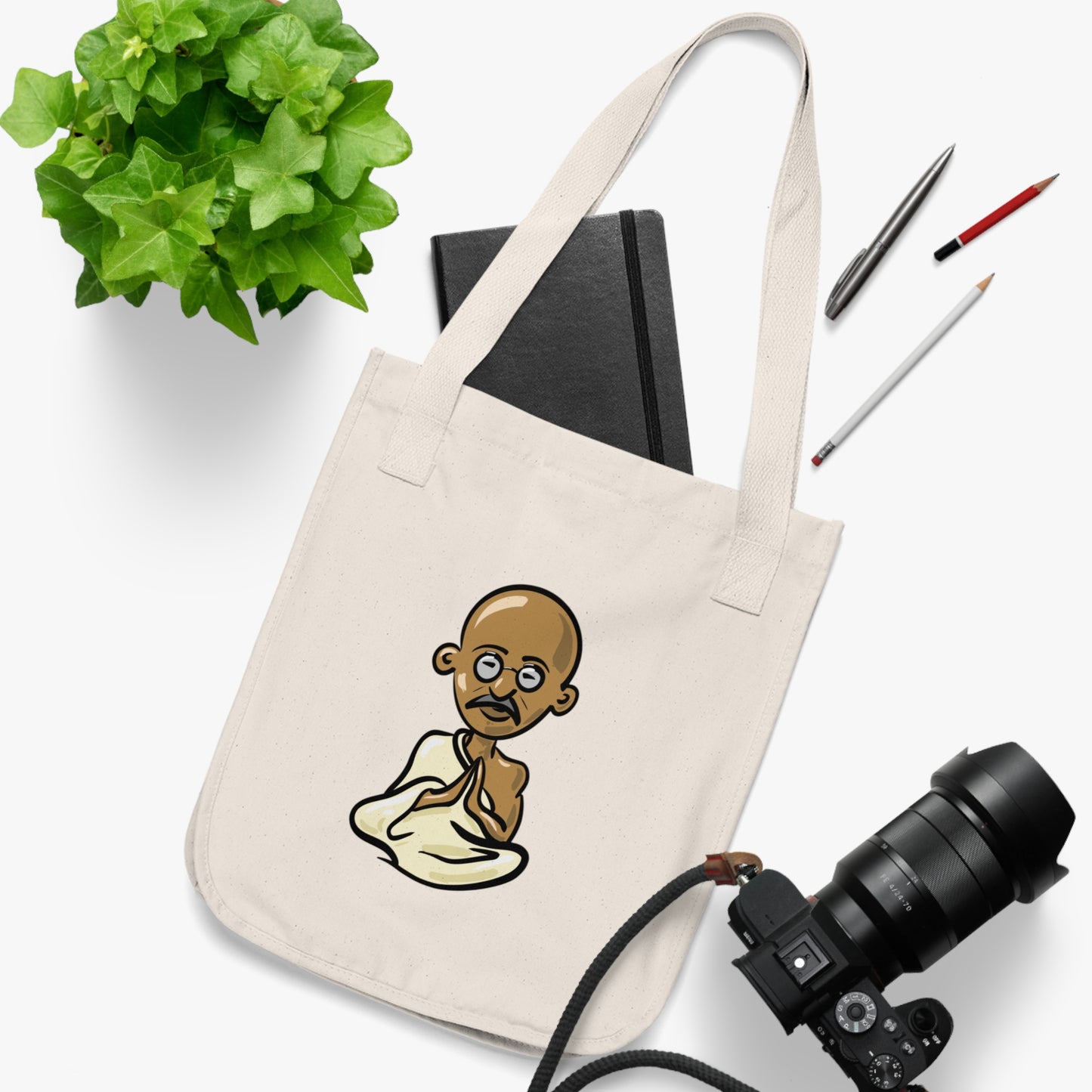 Organic Canvas Tote Bag