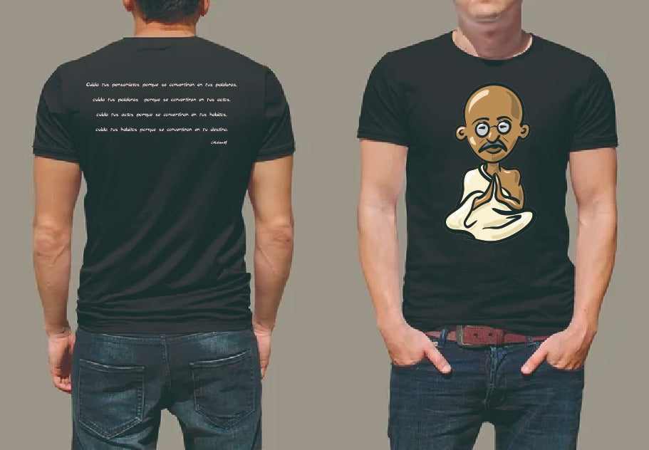 Playera negra para cuidar tus pensamientos